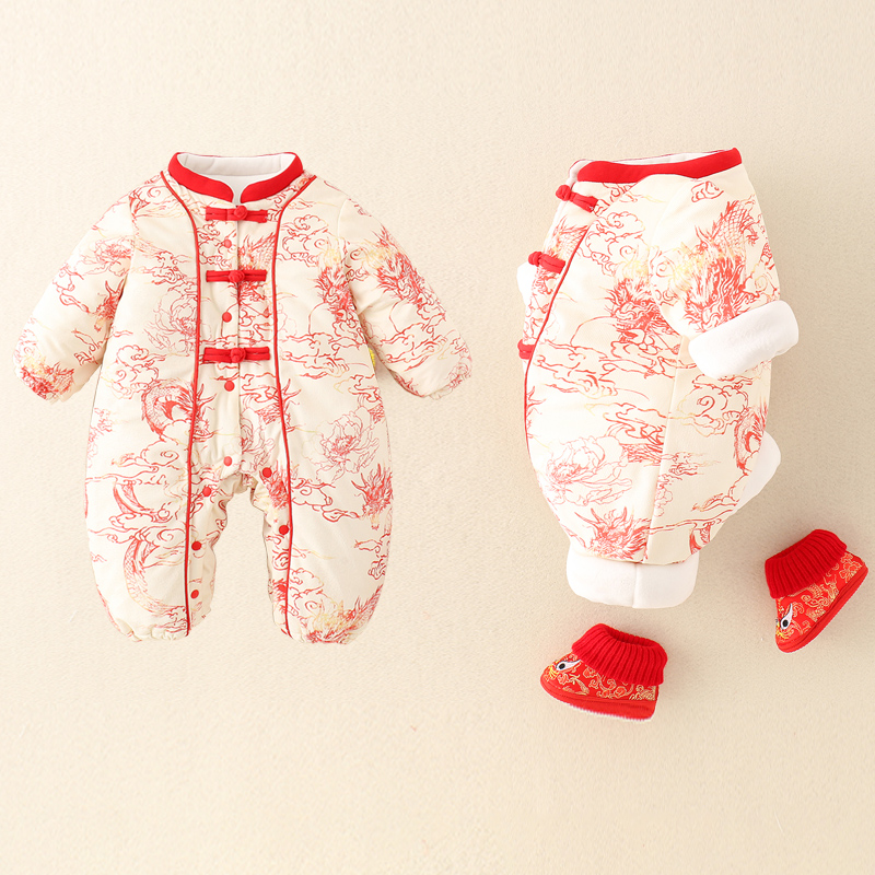 0-2 Years NewBorn Baby Thicken - đánh giá và giá Winter Clothing Drawing