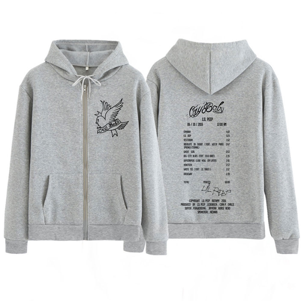 Rapper Lil Peep Cry Baby Album - đánh giá và giá Winter Clothing Pk