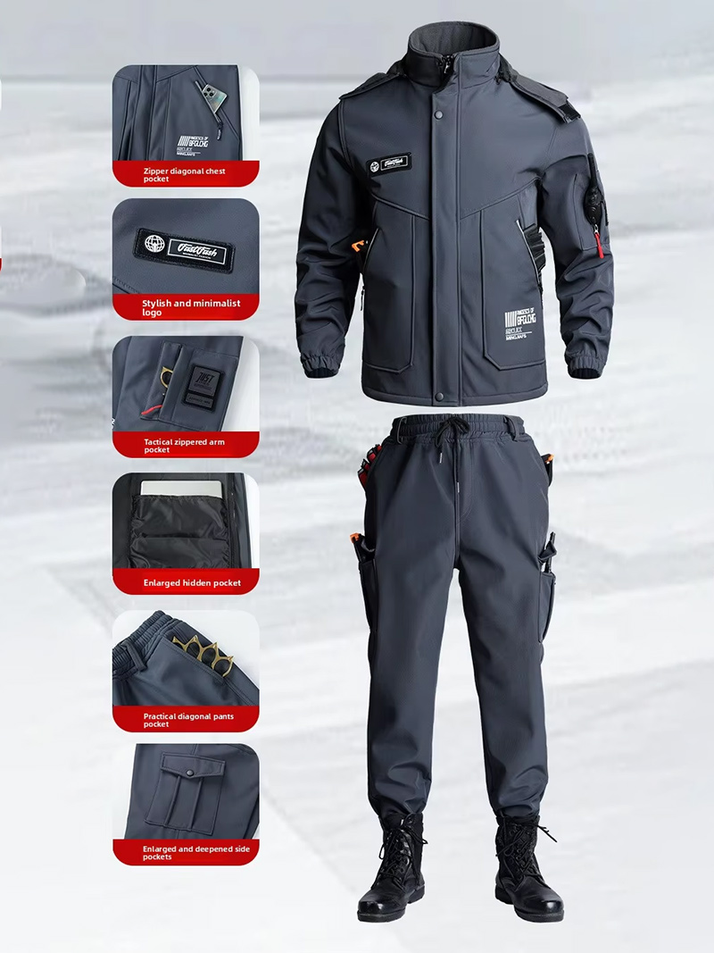 Thick Windbreaker Tracksuits M - đánh giá và giá Winter Clothing Pk