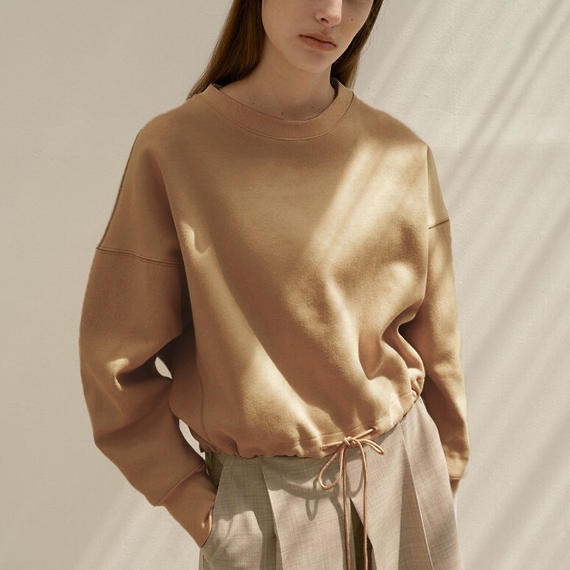 Women Loose Cropped Jacket Cas - đánh giá và giá Winter Clothing Drawing